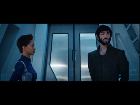 Spock insults Michael's taste in interior design (Star Trek: Discovery)