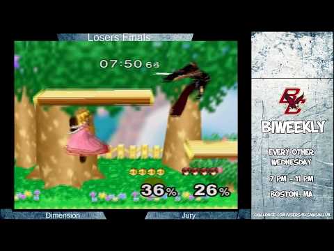 BC Biweekly 36: Grand Finals - Dimension (Marth) vs Jury (Peach)