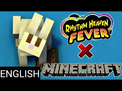 RetroLopez2003 - Rhythm Heaven Fever × Minecraft Animation (Remix 10) [English Dub]