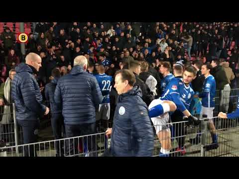Spelers en supporters FC Den Bosch 'samen tegen racisme'