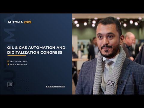 Nawwaf Salman Alabdulhadi (Saudi Aramco) Interview @ AUTOMA 2019, October 2019
