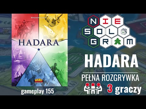 HADARA | rozgrywka na 3 graczy