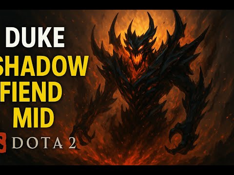Duke’s Shadow Fiend Mid — Fear the Soul Collector 💀 | Dota 2 Gameplay