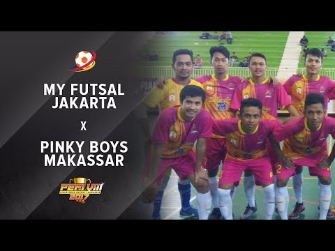 My Futsal Jakarta (3) vs (4) Pinky Boys Makassar- PEFI 2017