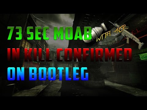 MW3: WORLDS FASTEST SOLO MOAB in Kill Confirmed on Bootleg (73 sec Moab) | by SiineX