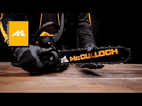 Grandininis pjūklas McCulloch CS 42STE 14" Oxypower 42cm³, 1,5 kw benzininis video
