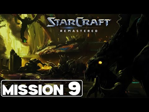 Starcraft: Remastered | Zerg | Mission 9 - The Invasion of Aiur | No Commentary