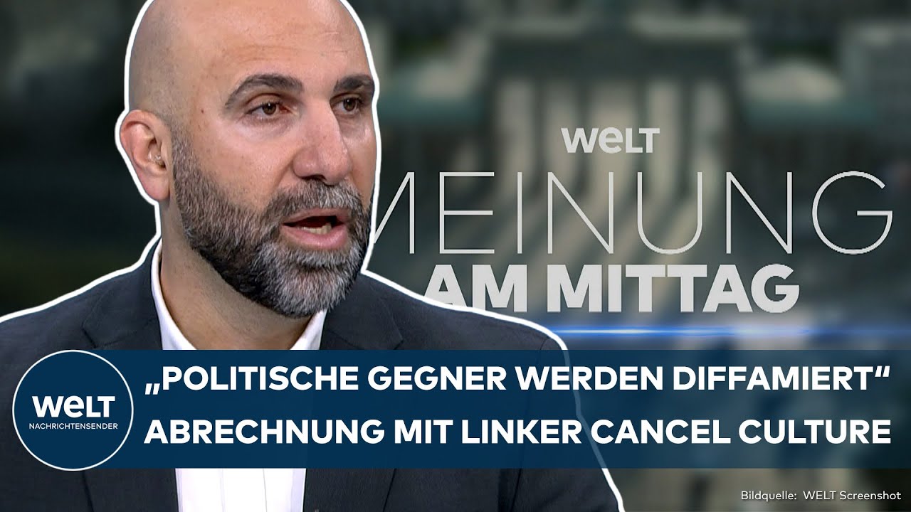 DEUTSCHLAND: Cancel Culture wird immer schlimmer! Abrechnung mit linker Debattenkultur