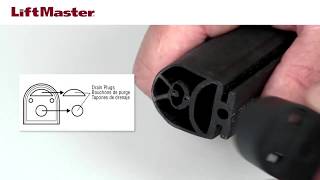 LiftMaster How to Assemble a Small Profile Sensing Edge Kit