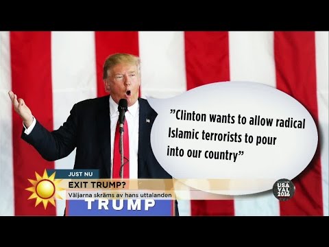 Marcus Oscarsson: "Bra exempel på varför Trump börjar rasa" - Nyhetsmorgon (TV4)