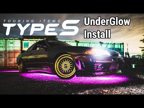 Type S UnderGlow Exterior LED Install smart lighting kit under glow