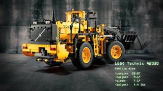 LEGO Technic Автопогрузчик Volvo L350F с дистанционным управлением (42030) - відео 3