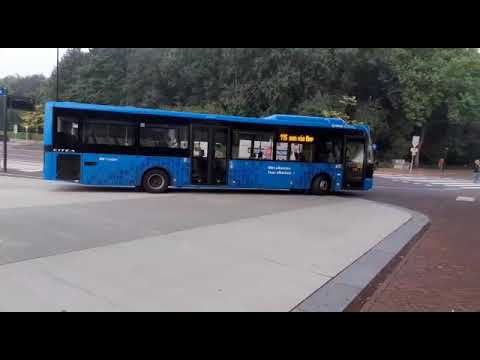 Arriva Bus 9238 als lijn. 115 Naar Busstation Heerenveen via Appelscha