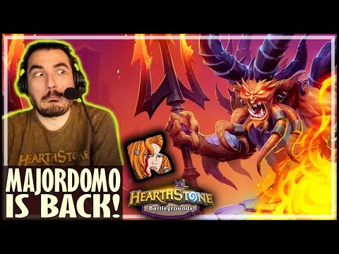 MAJORDOMO ELEMENTALS ALIVE AND WELL?! - Hearthstone Battlegrounds