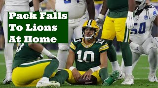 Rough Start Leads To Home Loss (Packers vs Lions Week 4 Reactions)