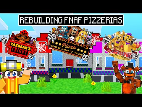 Reviving Abandoned FNAF Pizzeria in Minecraft!