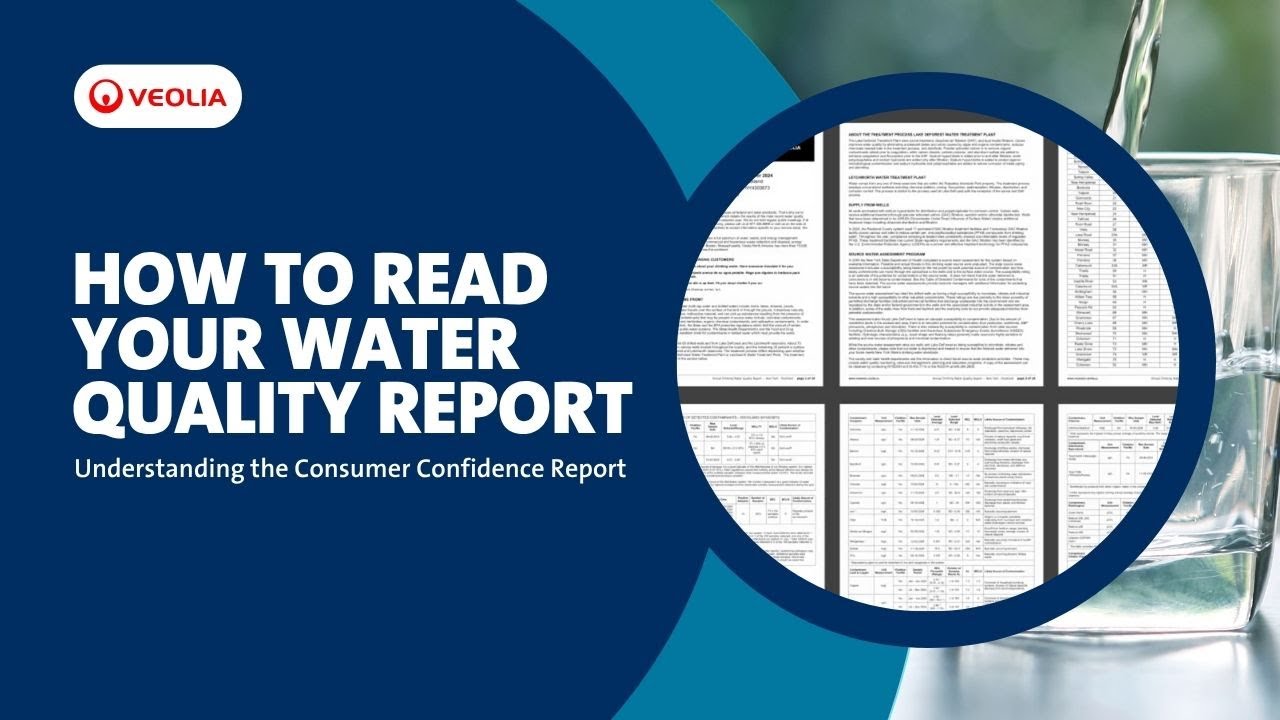 How to Read Your Water Quality Report