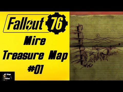 Fallout 76 Mire Treasure Map #01 Location
