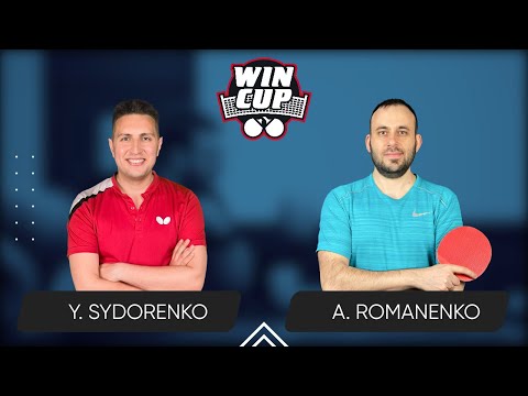 10:15 Yaroslav Sydorenko - Andrii Romanenko West 2 WIN CUP 02.08.2024 | TableTennis WINCUP