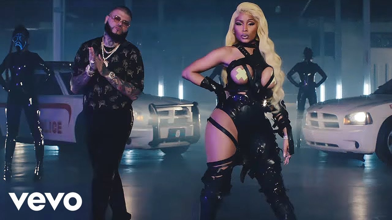 Farruko, Nicki Minaj, Travis Scott - Krippy Kush (Remix) ft. Bad Bunny, Rvssian