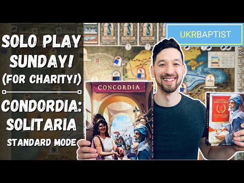 Solo Play Sunday: Concordia Solo Playthrough!