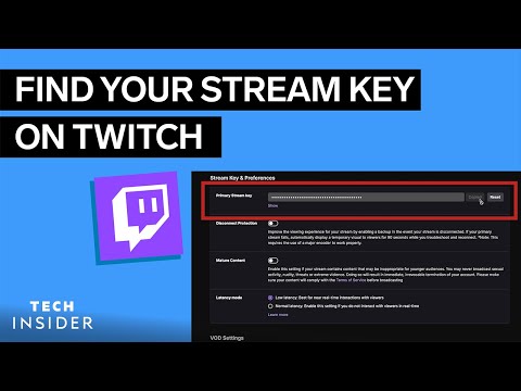 Twitch ストリームキーの見つけ方 (How To Find Your Twitch Stream Key)