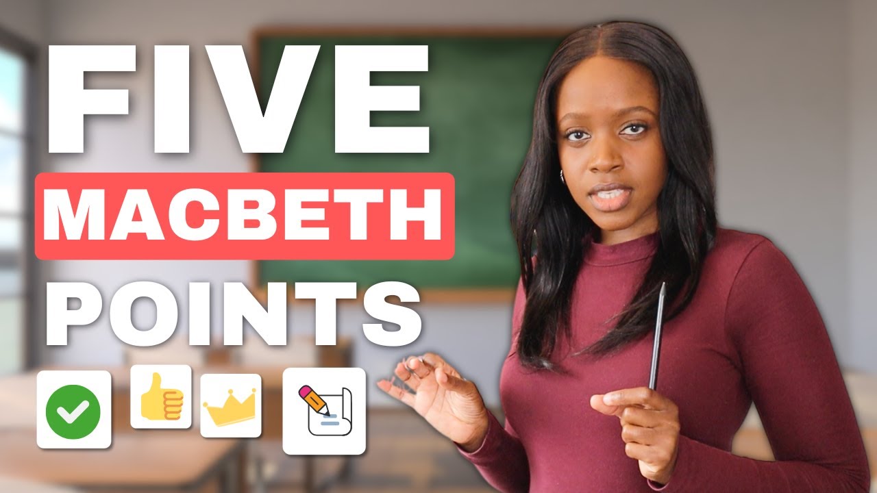 Studying Macbeth? Use These FIVE Points In ANY Question (English Literature Paper 1 2025 GCSE Exams)