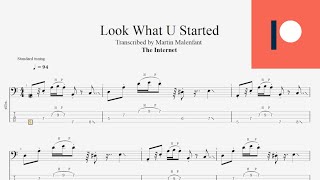 The Internet - Look What U Started (bass tab)