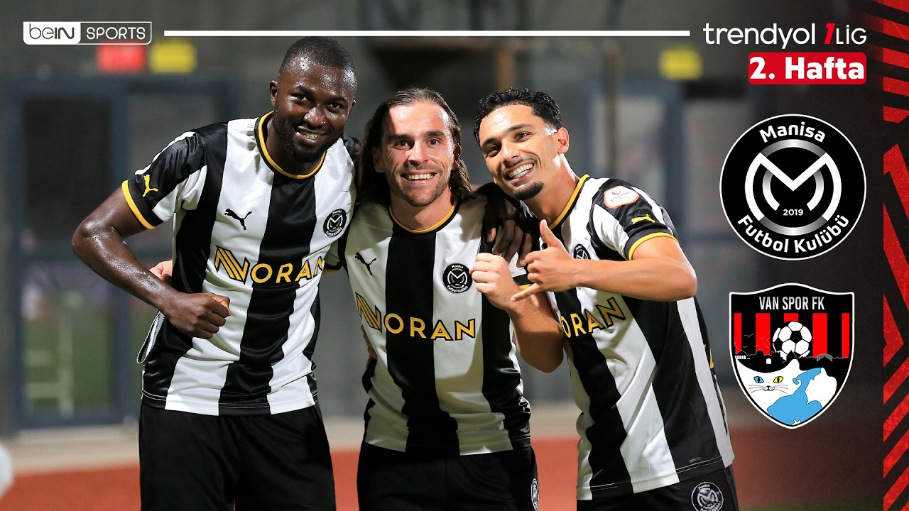 Manisa FK vs. Vanspor FK | Match HIGHLIGHTS: Week 2 | Trendyol 1. Lig - 2026/27