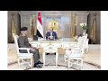 السيسي يستقبل وزير الدفاع ويشهد اختبارات كشف الهيئة لحاملي الدكتوراه من دعاة الأوقاف