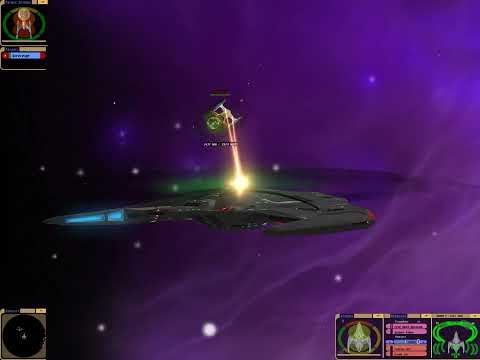 Star Trek Bridge Commander - Courageous Class vs Sovereign Class