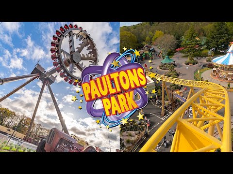 Thrill Rides at Paultons Park | 4K On-Ride POVs