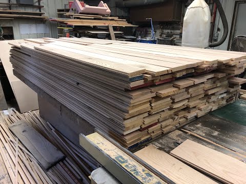 Montana A Frame - Making the Flooring