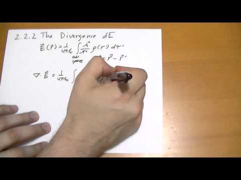 2 2 2 The Divergence of E