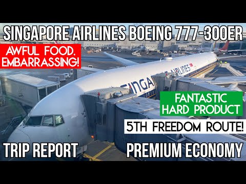 [TRIP REPORT] Singapore Airlines Boeing 777-300ER (PREMIUM ECONOMY) Frankfurt (FRA) - New York (JFK)