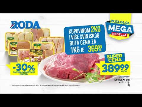 Roda I Mega nedelja 29.03 - 4.04.2019.