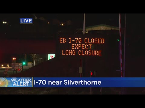 Colorado Snowstorm: I-70 Closed Between Morrison And Silverthorne