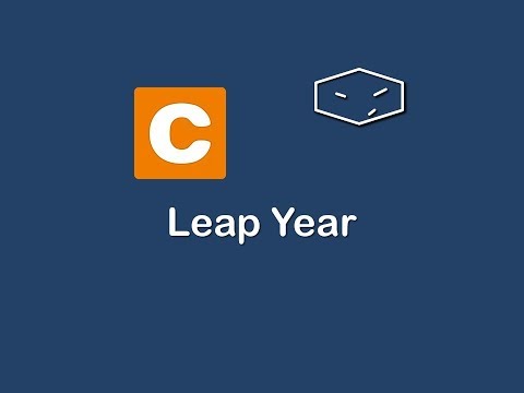 leap year in c