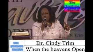 Dr Cindy Trim Sermon: When the Heavens Opens