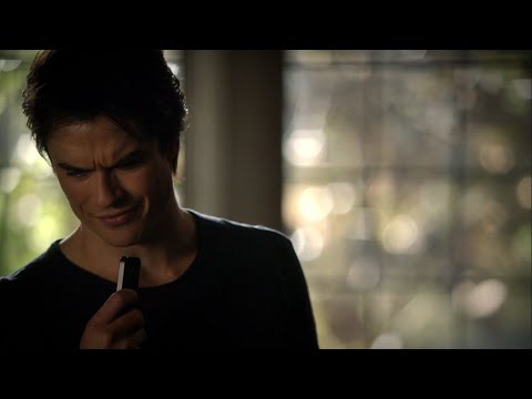 TVD 5x18 - Caroline tells Damon that Elena and Stefan are having visions of each other | Delena HD