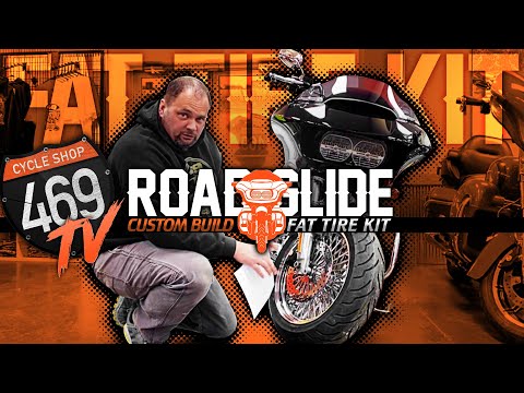 Harley Davidson Road Glide FAT TIRE KIT