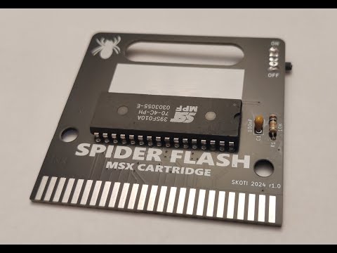Spider Flash Cartridge Youtube Video