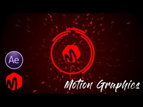 Easy After Effects Tutorial Particles Logo Text Animation Download Free Template