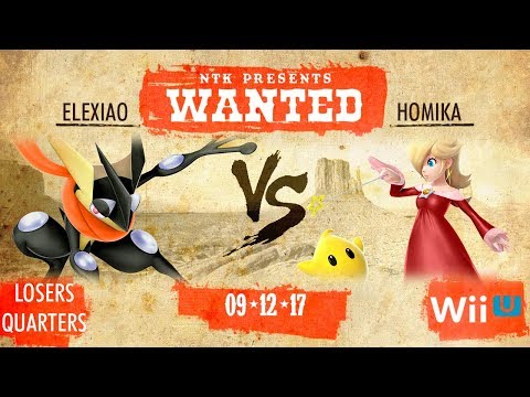 [Wanted 4] Losers Quarters - Elexiao (Greninja) vs Homika (Rosalina & Luma)
