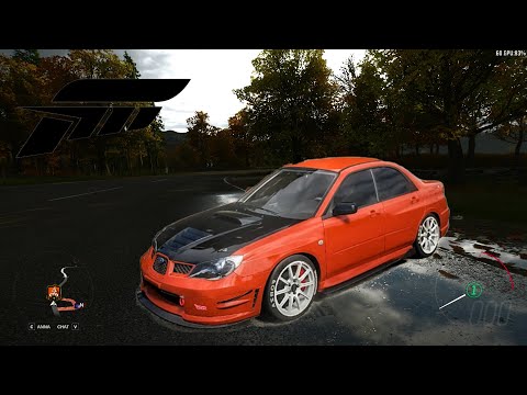 Forza Horizon 4 Subaru impreza wrx sti 4.0L F6