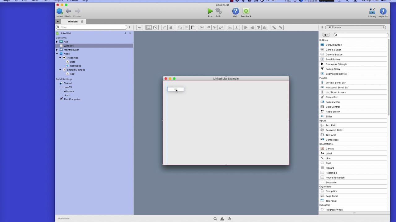 Xojo Tutorial - Creating a Linked List