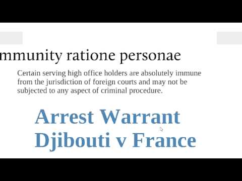 State immunity in Public International Law