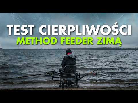 Prawdziwy METHOD FEEDER ZIMĄ – test cierpliwości | Dzika woda #2