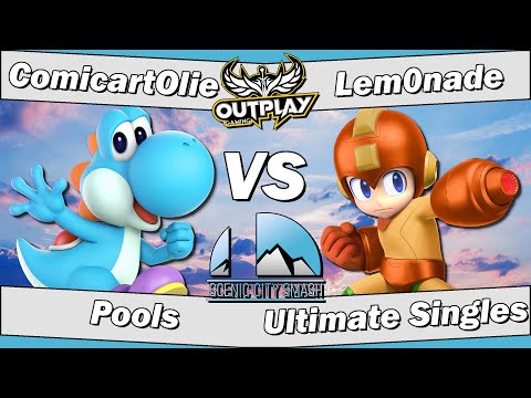 Scenic City Smash I Pools - ComicartOlie (Yoshi) Vs.  Lem0nade (Mega Man) Smash Ultimate