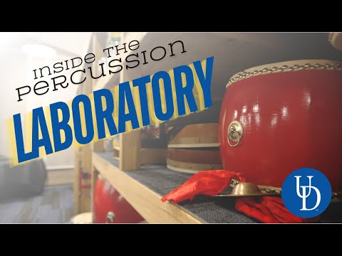 Thumbnail for The University of Delaware Percussion Studio - A Gear Tour by the ud